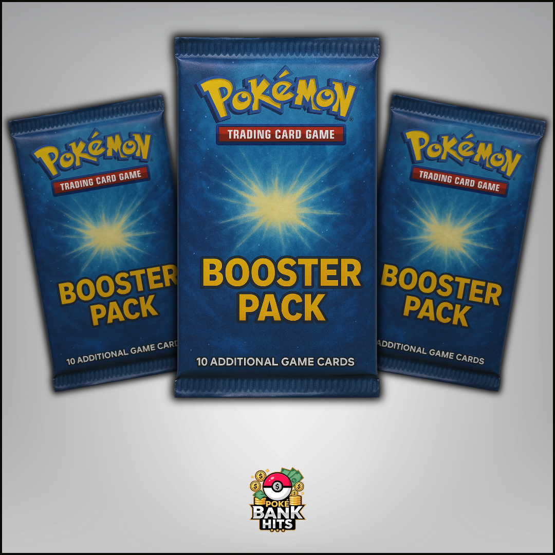 3 Pack Bundle - 3 Pokémon Booster Packs